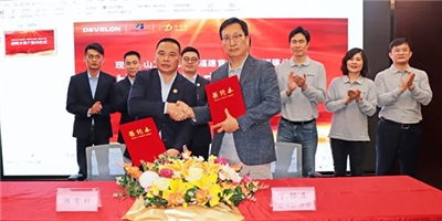 福建育华&现代斗山签署战略合作协议，同心筑梦，一路芳华