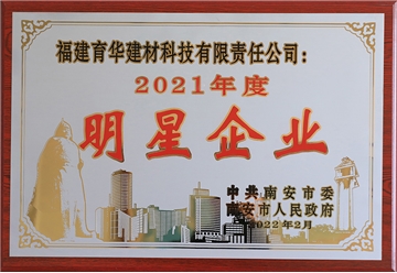 2021年度南安市明星企业